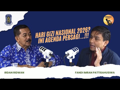 Hari Gizi Nasional 2026?? Ini Agenda PERSAGI Provinsi Nusa Tenggara Timur!!! | PERSAGI Provinsi Nusa Tenggara Timur PODCAST Eps. 16